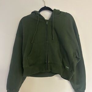 Aritzia TNA The Boyfriend Cozy cropped size XL